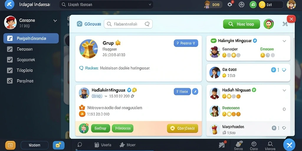 Tampilan antarmuka yang menarik dan mudah digunakan.