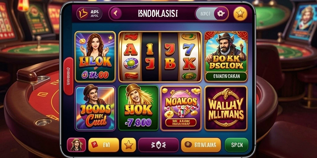Tampilan antarmuka yang ramah pengguna dalam PROSLOT.