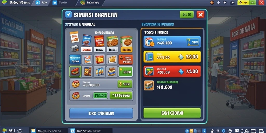 Tangkapan layar permainan dengan leaderboard yang menampilkan skor tertinggi.