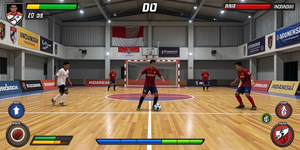 Tampilan karakter yang unik dan menarik.